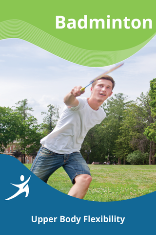 Badminton Shoulder Range of Motion Flexibility Program
