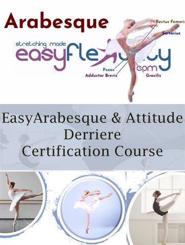 Attitude Derriere and Arabesque Online Certification Training