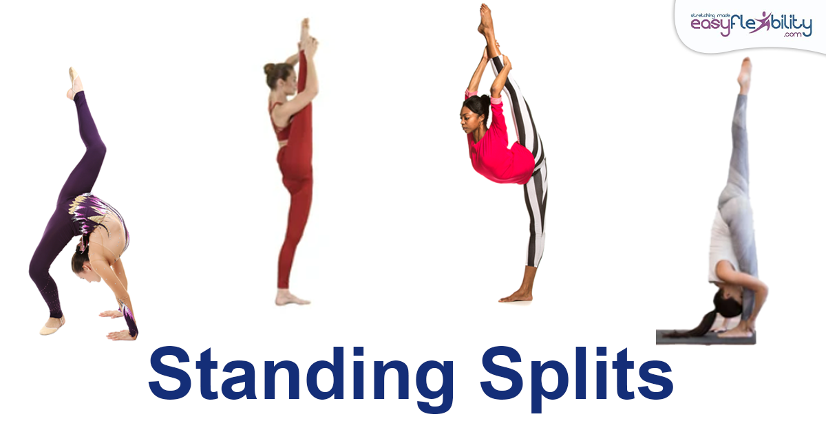 A compilation of standing side splits