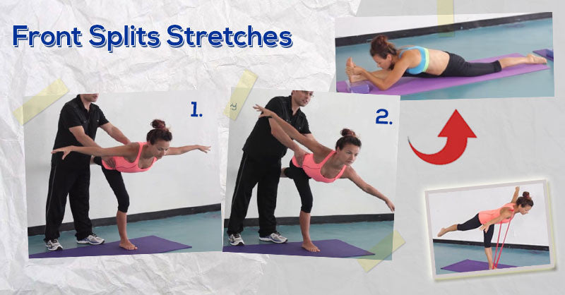 Front Split Stretch Example Front Splits Stretches: The Importance of Lateral Hamstrings Stretching ...