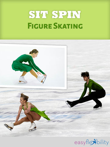 Figure Skating Sit Spin
